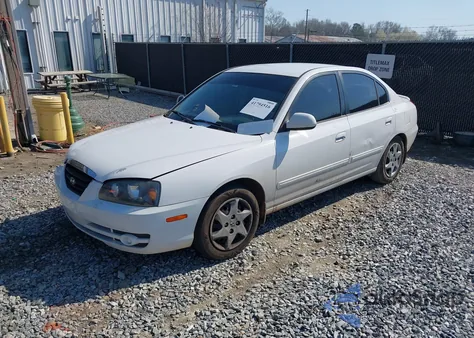 2006 Hyundai Elantra Gls/Limited z USA, uszkodzony, nr VIN KMHDN46DX6U340886
